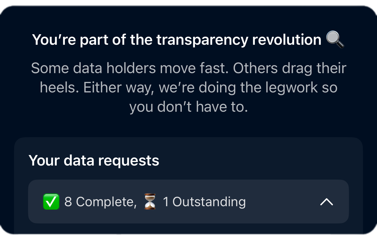Your insurance data